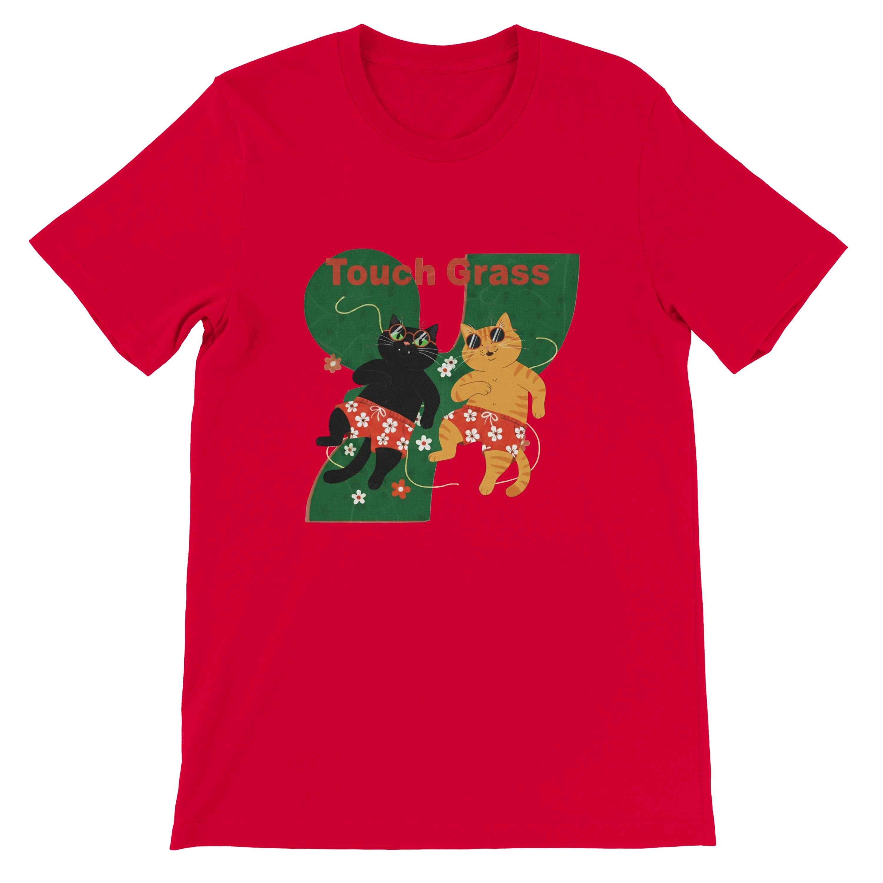 Touch Grass Unisex Crewneck T-shirt