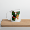 Touch Grass White Glossy Ceramic Mug 11 oz, 15 oz, 20 oz Dishwasher & Microwave Safe Ideal Gift or Everyday Essential